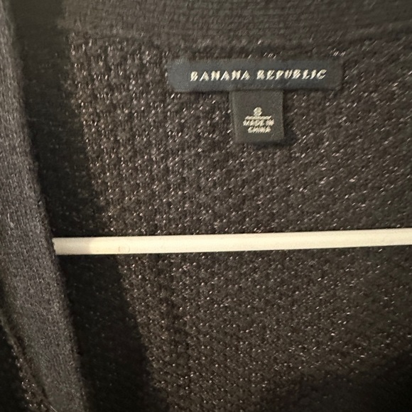 banana republic Small Dark Gray Open Cardigan - Picture 3 of 3